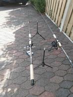 Nieuwe karper set hengels molens rodpod enz nieuwe set, Watersport en Boten, Ophalen, Nieuw, Complete set