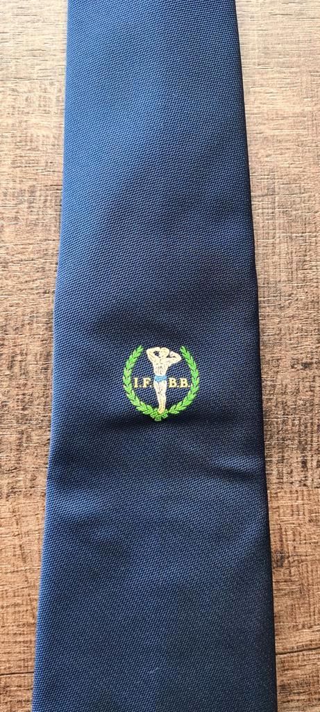 Vintage Dave Mackay IFBB Stropdas, Kleding | Heren, Stropdassen, Nieuw, Met patroon, Blauw, Ophalen of Verzenden