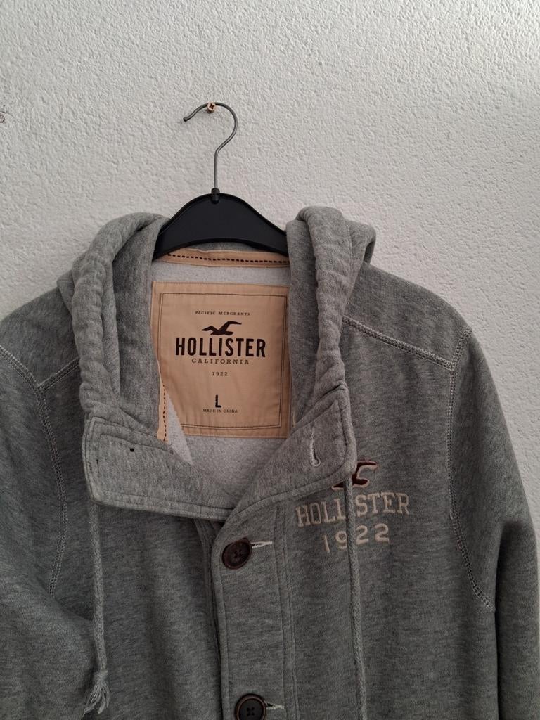 Hollister Vest Maat L, Ophalen of Verzenden, Zo goed als nieuw, Blauw