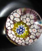 Venetiaanse Murano Millefiori presse-papier gesigneerd, Antiek en Kunst, Ophalen of Verzenden