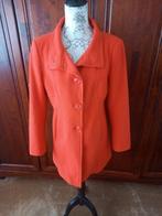 Dames winterjas wol maat m  merk Benetton, Ophalen of Verzenden, Zo goed als nieuw, Maat 38/40 (M), Rood