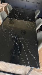 Echt marmeren eettafel 240x89,5, Huis en Inrichting, Tafels | Eettafels, Ophalen, Overige materialen, Gebruikt, 200 cm of meer