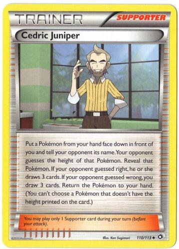 Legendary Treasures,  Cedric Jun. [uncommon] 110/113 beschikbaar voor biedingen