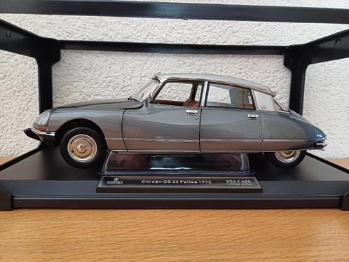 Citroen DS 23 Pallas 1972 Norev 181725 Gris NIEUW OVP, Hobby en Vrije tijd, Modelauto's | 1:18, Nieuw, Auto, Norev, Ophalen of Verzenden