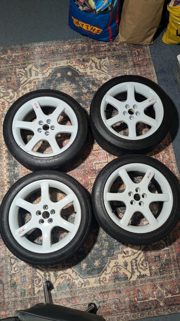 Unieke O.Z velgen 5x100, Auto diversen, Wieldoppen, Nieuw, Ophalen