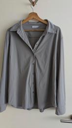 Nicolette Kluijver Blouse ligt grijs. travelstof. Maat XXL., Ophalen of Verzenden, Zo goed als nieuw, Maat 46/48 (XL) of groter