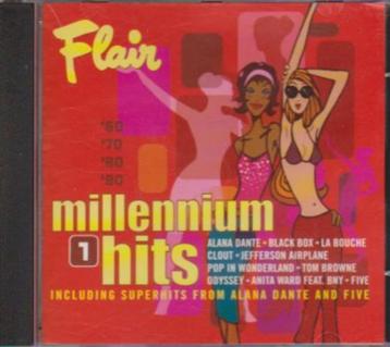 Flair Nr 1. Millennium Hits. CD. Pop.Tracklist zie foto 2. beschikbaar voor biedingen