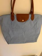 Longchamp tas lichtblauw, Ophalen of Verzenden, Gebruikt, Blauw, Handtas
