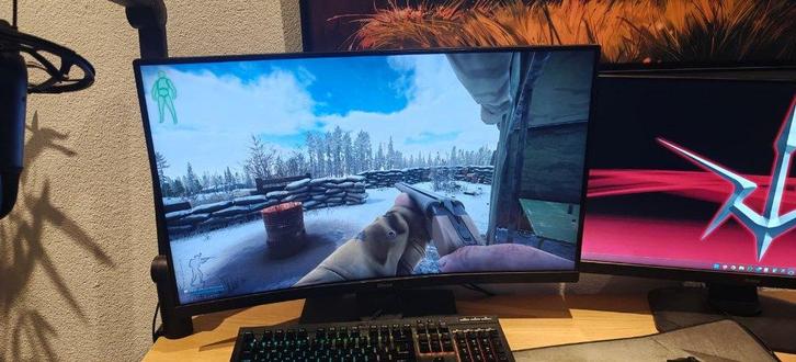 Iiyama G-Master Red Eagle GB3266QSU-B1 144hz, 2560x1440, 32", Computers en Software, Monitoren, Zo goed als nieuw, 101 t/m 150 Hz