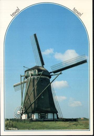 (NH560) Ansichtkrt Texel Oosterend molen 't Noorden 12x17cm beschikbaar voor biedingen