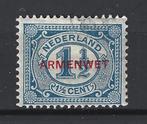 Dienst armenwet 8 geb ; OOK ROLTANDING TELEGRAM BRANDKAST, Verzenden, T/m 1940, Gestempeld
