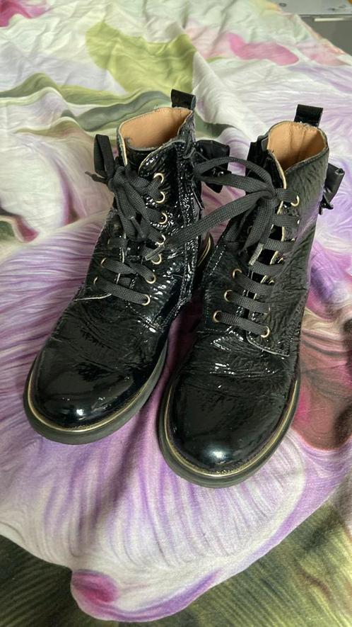 Romagnoli zwarte lak laarsjes mt 32, Kinderen en Baby's, Kinderkleding | Schoenen en Sokken, Zo goed als nieuw, Laarzen, Meisje