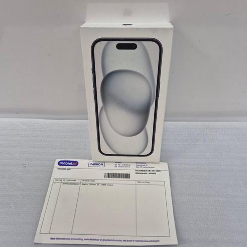 Apple iPhone 15 128GB Zwart NIEUW in seal met bon 09-09, Telecommunicatie, Mobiele telefoons | Apple iPhone, Nieuw