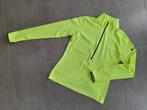 Sportshirt Nike geel lange mouw, rits in de hals maat XL, Geel, Maat 56/58 (XL), NIKE, Ophalen of Verzenden