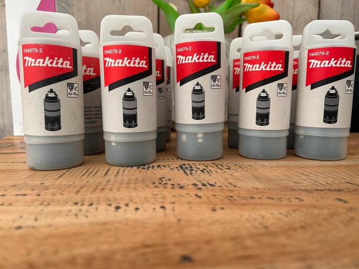 Makita 194079-2 boorkop snelspan 1,5-13mm nieuw in doos, Doe-het-zelf en Verbouw, Gereedschap | Boormachines, Nieuw, Boormachine