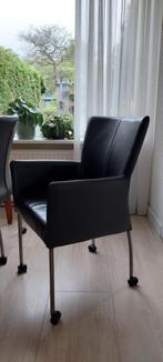 Eetkamerstoelen, Grijs, Vier, Modern, Gebruikt