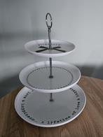 LEUKE "RIVERDALE" ETAGERE, Huis en Inrichting, Keuken | Servies, Gebruikt, Keramiek, Ophalen of Verzenden, Schaal of Schalen