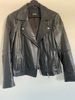 Leather biker jacket, zwart van Arma leather, Zo goed als nieuw, Maat 36 (S), Zwart, Verzenden