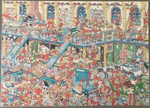 Puzzels Jan van Haasteren 1000 stukjes in combinatiedozen, Hobby en Vrije tijd, Denksport en Puzzels, Zo goed als nieuw, Legpuzzel
