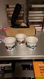 3 x eierdop boeren bont (Z260-160), Huis en Inrichting, Keuken | Servies, Overige materialen, Overige typen, Ophalen of Verzenden