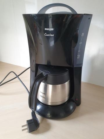 Koffieapparaat, Philips Cucina, met thermoskan beschikbaar voor biedingen
