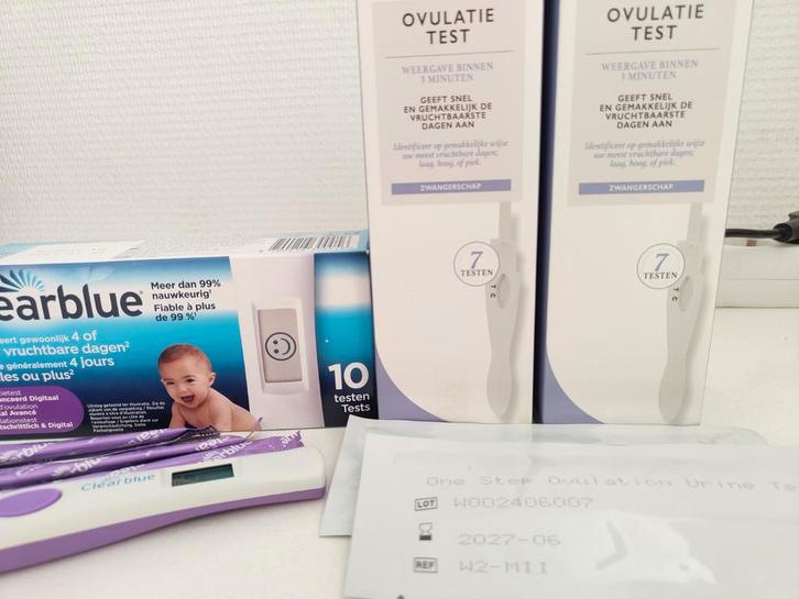Ovulatie test DA en Clearblue, Boeken, Zwangerschap en Opvoeding, Nieuw, Ophalen of Verzenden