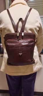 Dames handtas, Sieraden, Tassen en Uiterlijk, Tassen | Schoudertassen, Ophalen of Verzenden, Gebruikt, Bruin, Leer