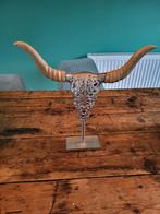 Stier/ Bull kop beeld, Ophalen of Verzenden, Zo goed als nieuw, Dier
