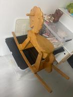 Houten retro hobbelpaard 93x30, Ophalen, Gebruikt