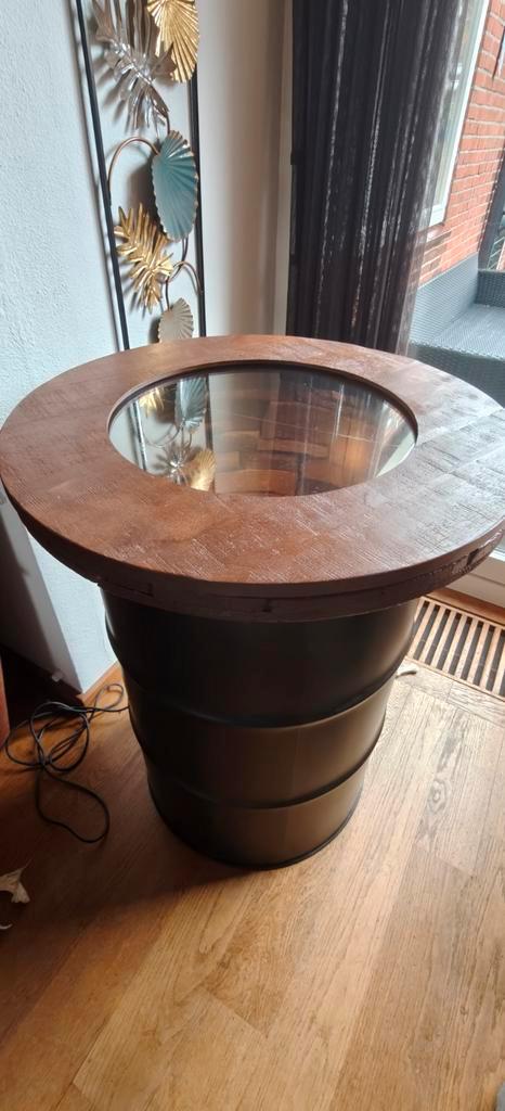 Prachtige biertafel / statafel / praattafel!, Huis en Inrichting, Tafels | Statafels, Zo goed als nieuw, Ophalen