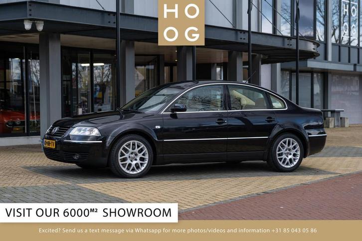 Volkswagen Passat W8 4.0 W8 4MOTION (bj 2003, automaat), Auto's, Volkswagen, Bedrijf, Te koop, Passat, Lederen bekleding, Benzine
