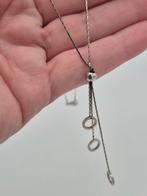 Leuke zilveren Ketting 925, Met hanger, Gebruikt, Verzenden, Zilver