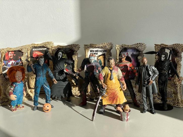 McFarlane Movie Maniacs 8 Action figures, Verzamelen, Complete verzamelingen en Collecties, Ophalen of Verzenden