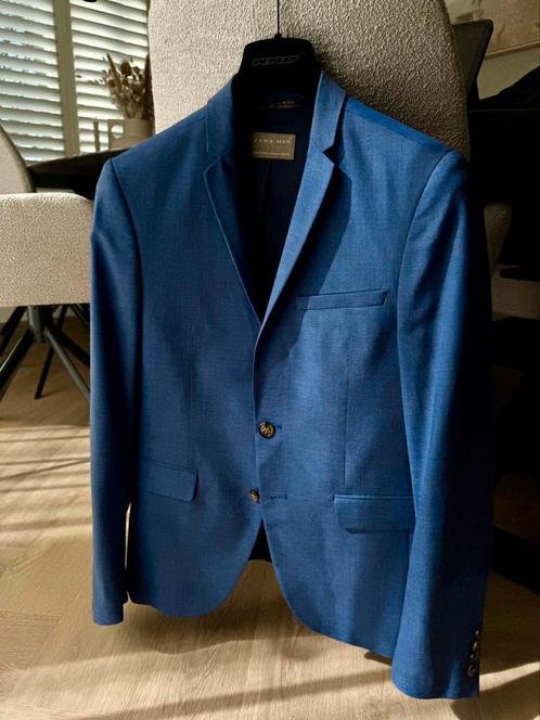 Prachtige Wollen Getailleerde Colbert 44 Zara, Kleding | Heren, Kostuums en Colberts, Zo goed als nieuw, Maat 46 (S) of kleiner