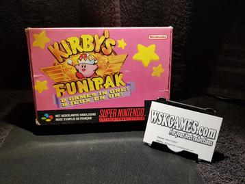 Nintendo Snes Game - Kirby Fun Pak beschikbaar voor biedingen