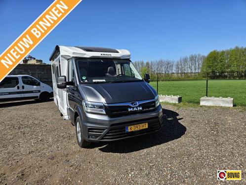Knaus Van TI Man 640 MEG Vansation 3712 km ook voor B rijbew, Caravans en Kamperen, Campers, Bedrijf, tot en met 2, Half-integraal