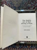 The Subtle Art of Not Giving a F*ck - Mark Manson, Ophalen of Verzenden, Gelezen, Overige onderwerpen