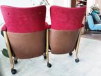 Set rode bioscoopstoelen, Antiek en Kunst, Antiek | Meubels | Stoelen en Banken, Ophalen