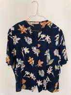 Vintage blouse met schoudervulling, Ophalen of Verzenden, Gedragen