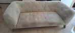 Gratis 2 persoons stof/leren bank, Gebruikt, 150 tot 200 cm, Tweepersoons, 75 tot 100 cm