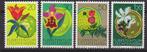 TSS Kavel 220006 Liechtenstein flora PF  minr 521 - 524, Ophalen, Overige landen, Postfris