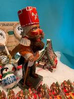 Antieke Notenkraker Mijnwerker Kerstdecoratie Hout, Gebruikt, T, Ophalen of Verzenden, N