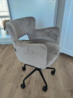 Bureaustoel - BELIANI SANILAC - fluweel - taupe, Ophalen, Zo goed als nieuw, Beige, Bureaustoel