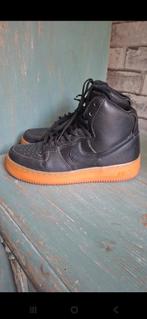 Nike Air Force 1 High  black & gum, Ophalen, Zo goed als nieuw, Schoenen