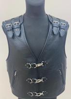 leren vest, leer, biker, Motoren, Kleding | Motorkleding, Verzenden, Nieuw met kaartje, Heren, Jas | leer