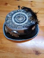 Grijze Steampunk Hoed - Uniek!, Steampunk, Hoed, Zo goed als nieuw, One size fits all