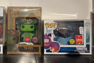 FUNKO pop Te Fiti en Tamatoa beschikbaar voor biedingen