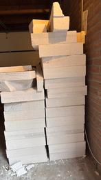 21 cellenbeton blokken (60x40,x10) + lijm, Doe-het-zelf en Verbouw, Ophalen, Zo goed als nieuw