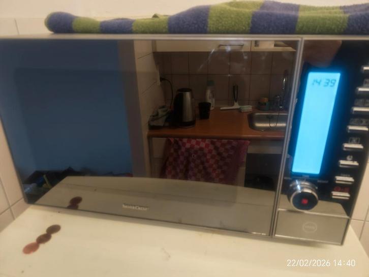 Silvercrest Combimagnetron - Zo goed als nieuw!, Witgoed en Apparatuur, Magnetrons, Zo goed als nieuw, Vrijstaand, Combimagnetron