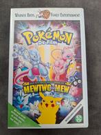 Pokémon de Film - Mewtwo tegen Mew - VHS, Alle leeftijden, Ophalen of Verzenden, Zo goed als nieuw, Actie en Avontuur